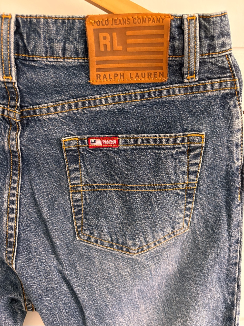 Vintage Polo Jeans Co. Ralph Lauren "Saturday Jean" High Rise - Size 6